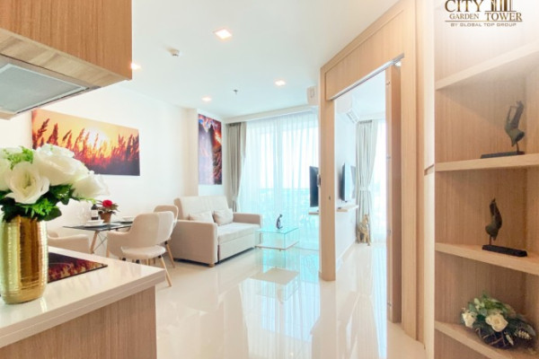 City Garden Tower. 1 bedroom. 6-12 months: 16,000 baht per month