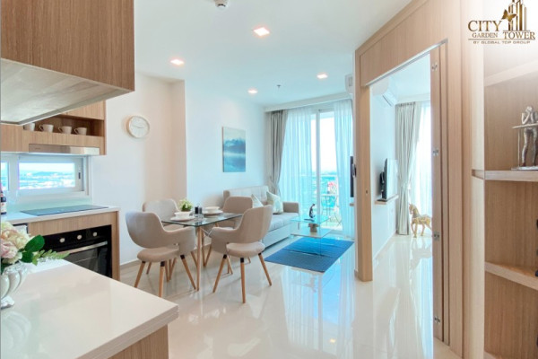 City Garden Tower. 1 bedroom. 28th floor. 6-12 months: 19,000 baht per month