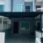 2-storey townhome with 2 bedrooms. Rattanakorn Village 19