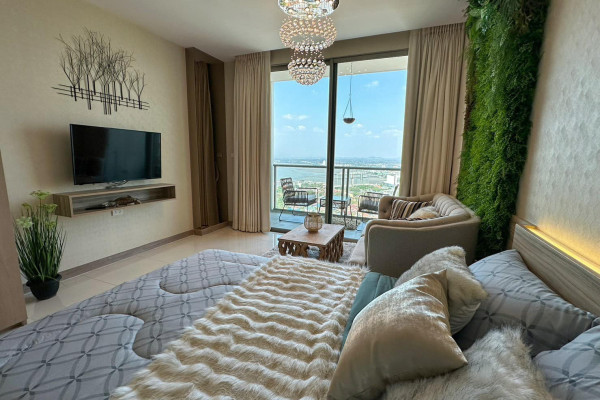 The Riviera Wongamat Beach. Sea view. 36th floor. Studio in a luxury condominium. From 6 months contract