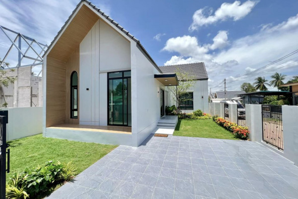 Newly built detached 3 bedrooms house, Takhian Tia. Pre-Sale 2.99m.(Only for this month)