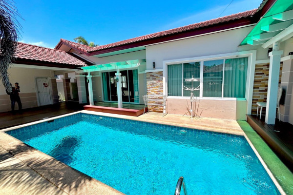 The Bliss 2 Village. 3 bedrooms Pool House in Huai Yai area