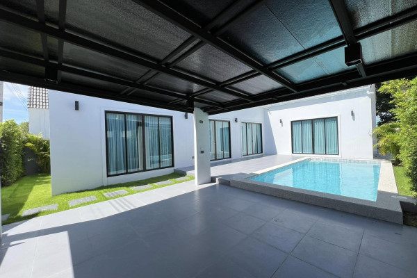 Single pool house, Soi Siam Country Club. Pornprapanimit 21 #Accepting small animals. Year contract