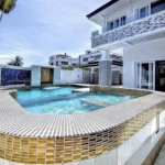 Luxury 4 bedrooms Pool Villa next to the sea, 80 meters. Sea view. Jomtien