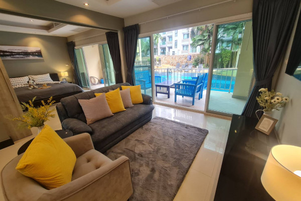 The Residence Jomtien Beach. 1 bedroom apartment. Ground floor