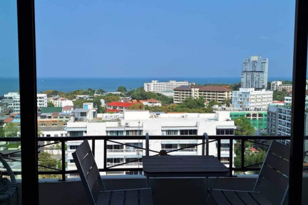 Thepthip mansion. 1 bedroom, 300 meters from the beach. 12th floor. Sea view