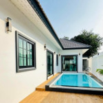 Newly built, 3 bedrooms (can be added to 4 bedrooms) Pool Villa, Soi Siam Country Club. Rattanakorn Village 15